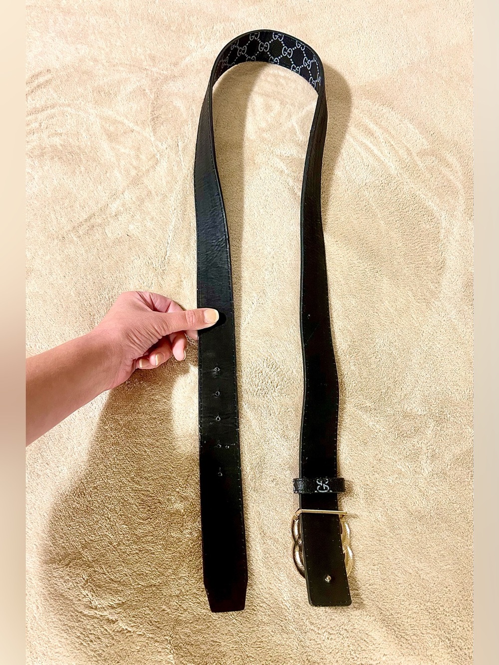 Gucci GG Marmont Black Belt - Picture 13 of 14